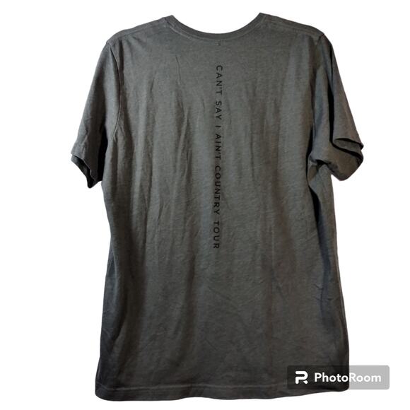 Florida Georgia Line Green Shirt Adult  Graphic Concert Tour Band Tee Size L - Picture 2 of 5